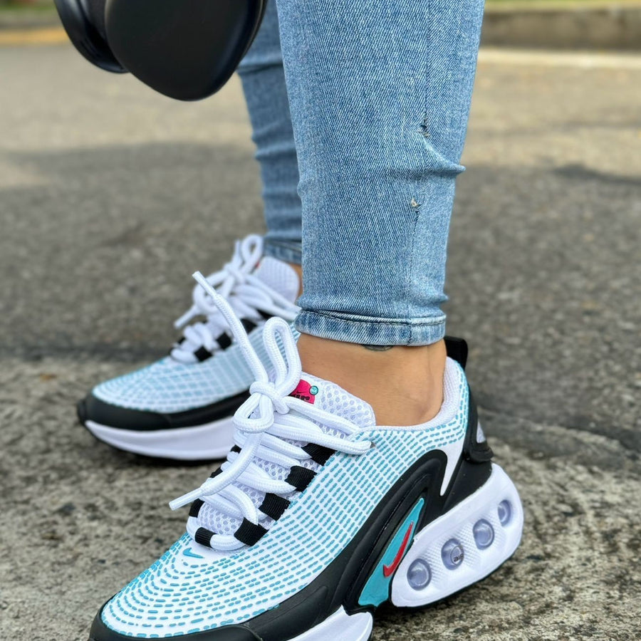 Tenis Nike Air Max Dn Blanco Turquesa