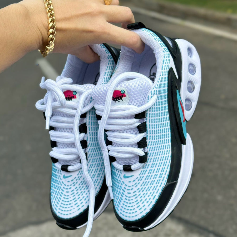 Tenis Nike Air Max Dn Blanco Turquesa