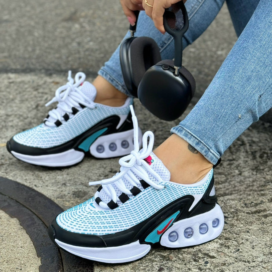 Tenis Nike Air Max Dn Blanco Turquesa